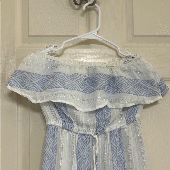 Island Vibes Strapless Blue Dress - Picture 4 of 11